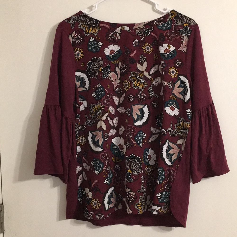 Van Heusen Bell Sleeved Blouse Size M